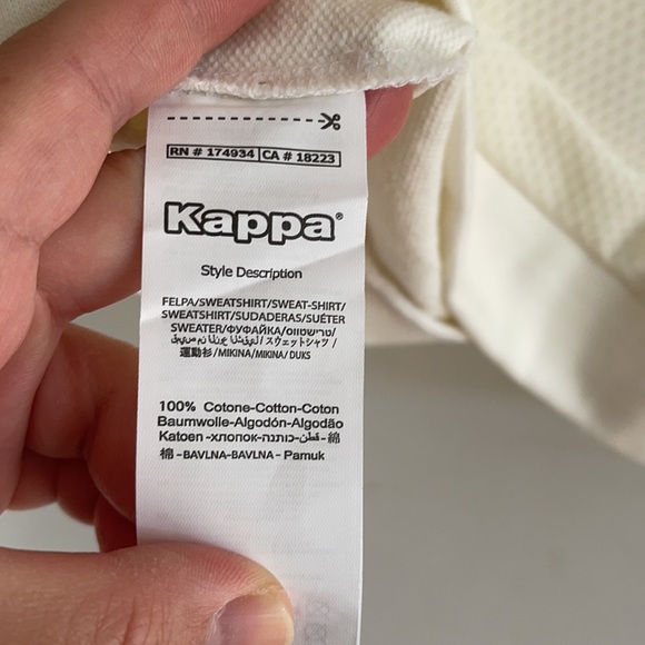 NWT Kappa crewneck sweatshirt - Picture 5 of 5